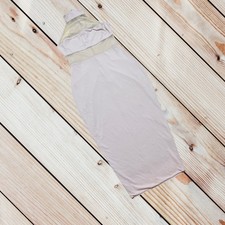 Nookie M nude Princess Mesh Midi halter Dress     $209 Retail