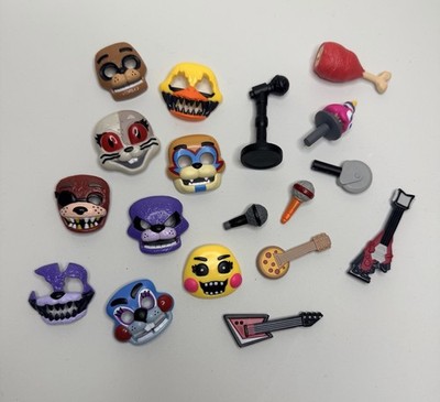 Funko Snaps! Five Nights at Freddy's Mask Replacement Parts And Accessories Lot