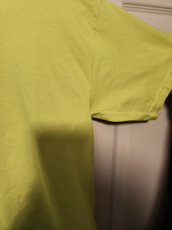 Camiseta Steve Kinser The King #11 Doble Cara (Juventud Grande) (Amarillo Brillante) Foto 3 de 4