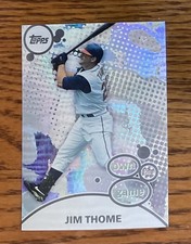 2003 Topps Own the Game - Jim Thome - Cleveland Indians - Card OG8 - HOF