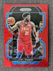 2021 Panini Prizm Basketball Prizms Ruby Wave Joel Embiid #176