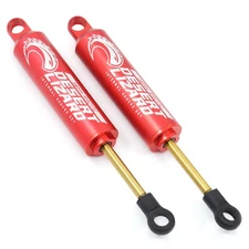 NEW Yeah Racing 110mm Desert Lizard Two Stage Internal Shock (2) Red : 1/10 Craw