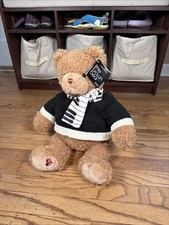 NEW Gund Little Brown Bear Piano Scarf Bloomingdales Limited Edition Plush