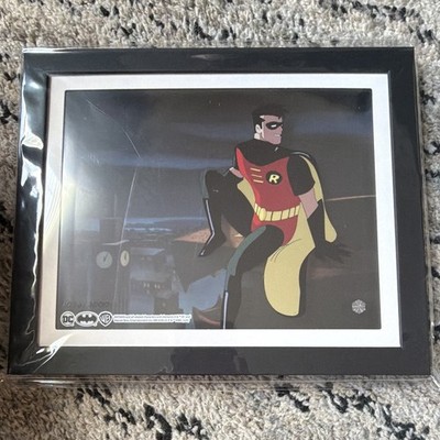 Warner Bros. Batman Sericel Robin Framed Numbered Limited Edition 1036/3000