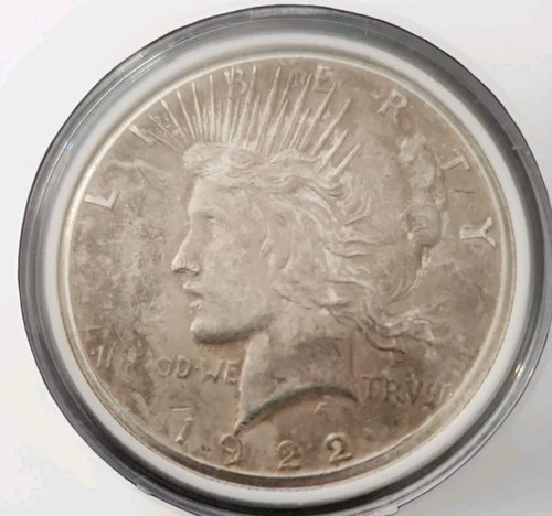 1922 Peace Dollar $1 90% Silver Coin