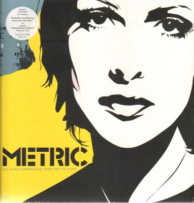 Metric Old World Underground, Where are you now? NEW OVP Everloving Vinyl LP