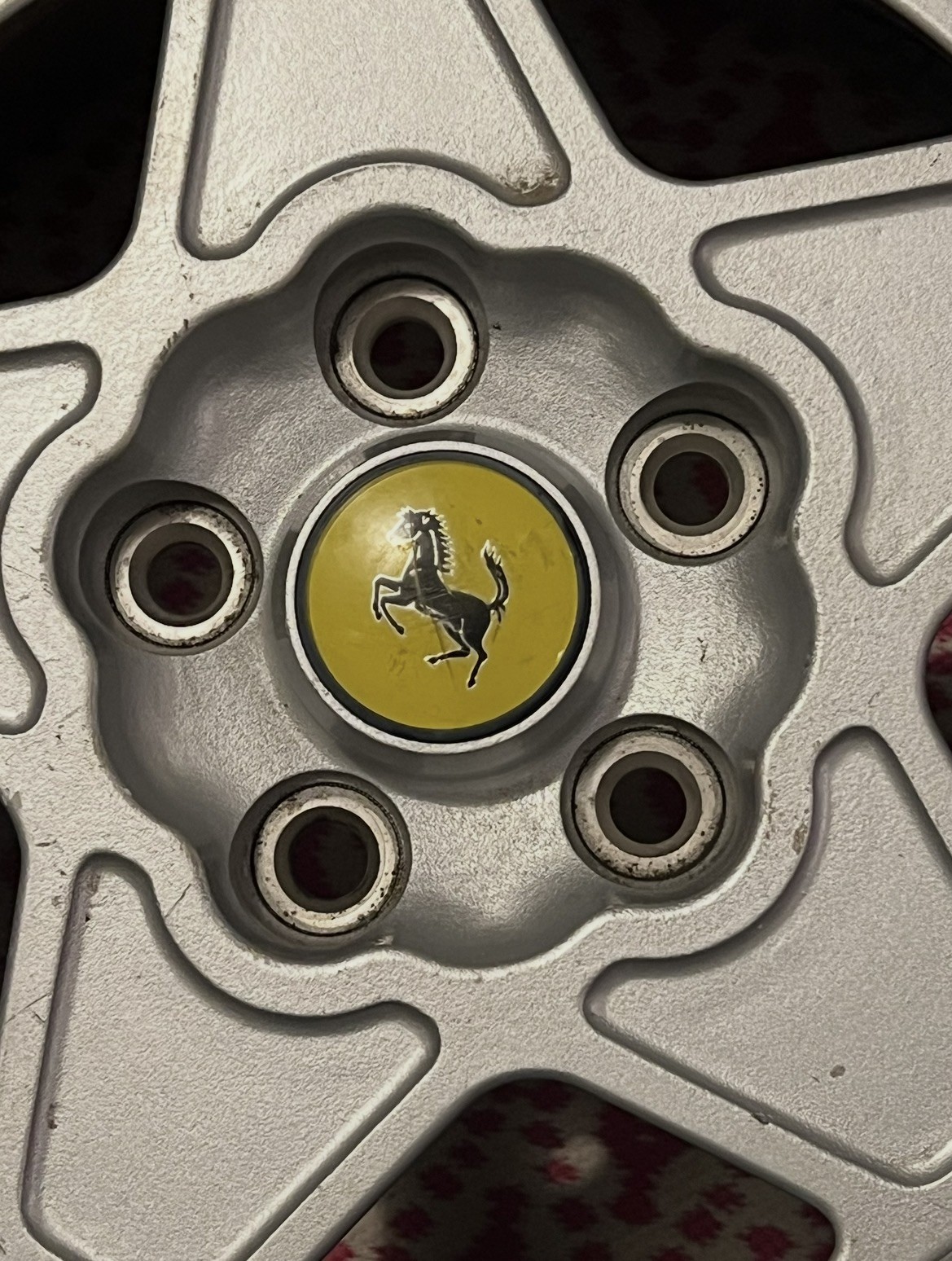 Ferrari Campagnolo 208 308 GT4 GTB GTS Five Spoke Genuine Ferrari Wheel Rim