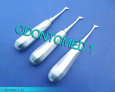 3 CRYER ELEVATOR #  27 SURGICAL DENTAL INSTRUMENT 