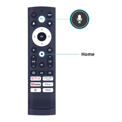 ERF3S90H Voice Remote Control For Hisense Smart TV 43A6H 43A65H 50A6H 50A65H