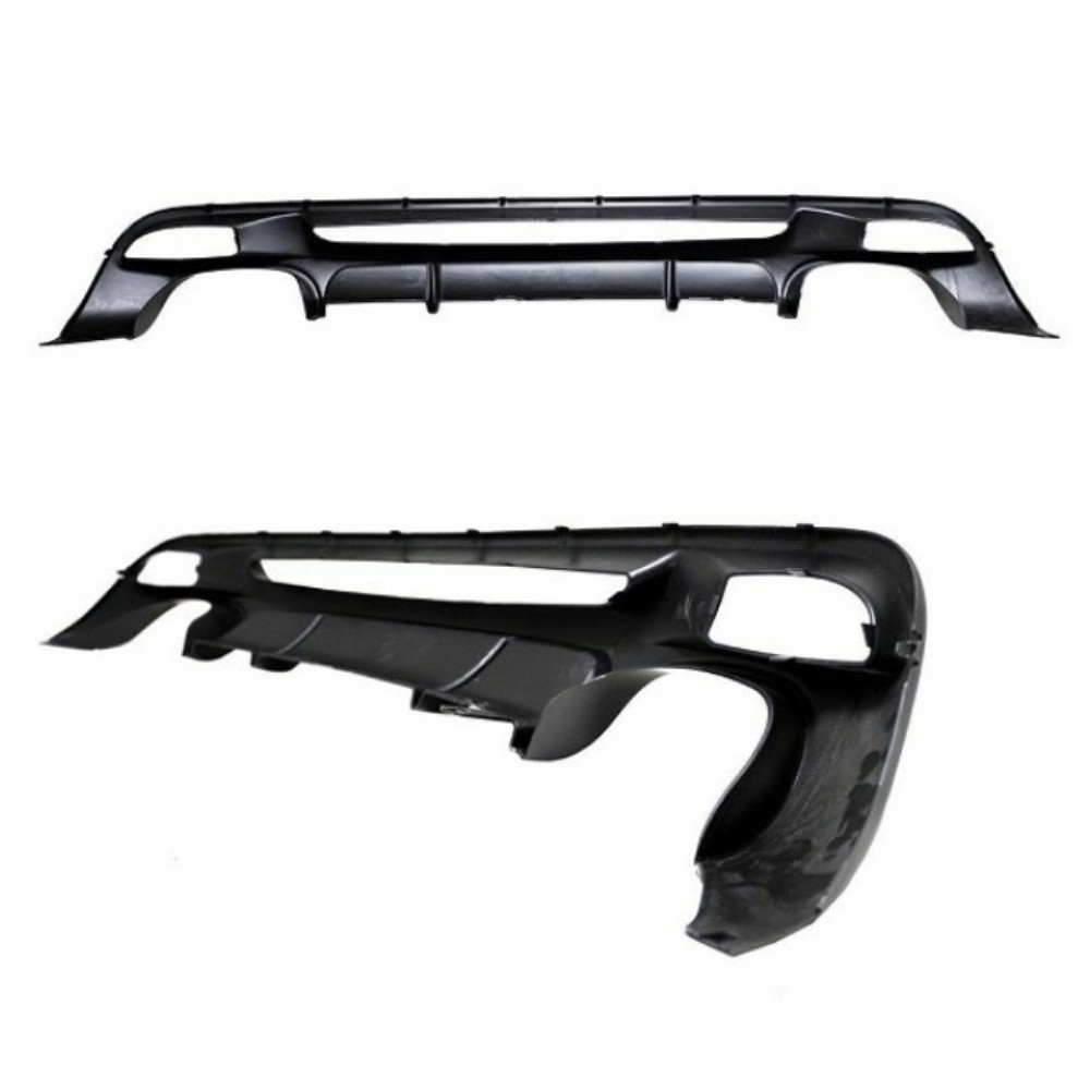 Diffuseur arrière M Performance noir mat pour BMW Série 1 E82 Coupé