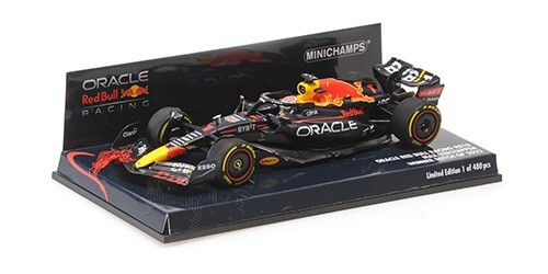 Minichamps RB18 GP Pays-Bas 1/43 : Réplique F1 détaillée