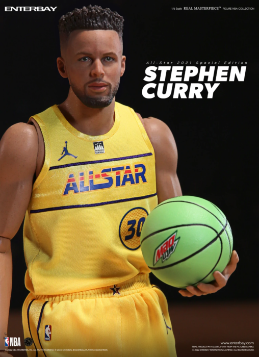 ステフィン・カリー 2021オールスター スペシャルエディション フィギュア NBA Basketball - Stephen Curry All-Star 2021 1/6th Scale