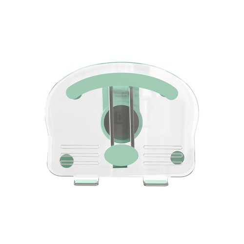 Acrylic Tablet Stand Desktop Foldable Holder 360° Rotation Base Clear Bracket - Picture 9 of 14