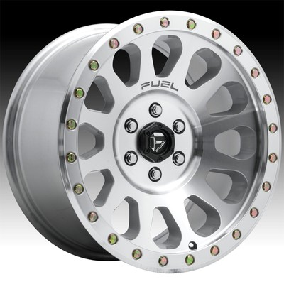 4/Fuel D647 Vector Machined 20x10 5x5 -18mm (D64720007347)