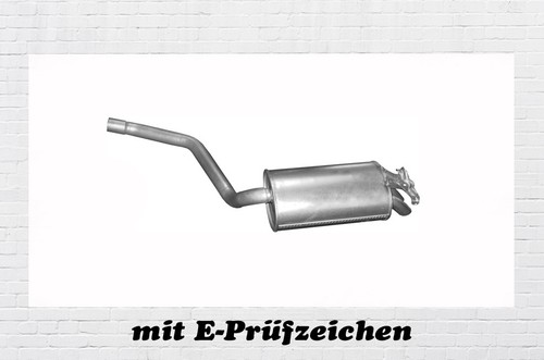 FERROZ Auspuff-Endtopf Für Mercedes 190 W201 2.0i/2.0D