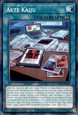 Yugioh BLC1-DE123 - Akte Kaiju - 1. Auflage