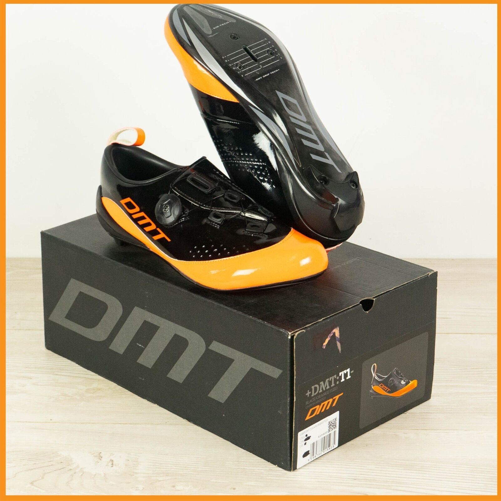 DMT T1 ZAPATILLAS DE TRIATLÓN BOA BICICLETA DE CARRETERA CICLISMO DE...