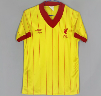 Liverpool Troisième Maillot de foot 1981 - 1982. Sponsored by