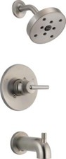Delta Trinsic 14 Series Tub and Shower Trim Stainless-Certified Refurbished