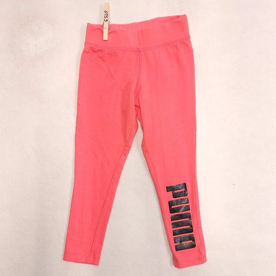 Pantalones deportivos para correr Puma talla 4 rosa negro Foto 2 de 4