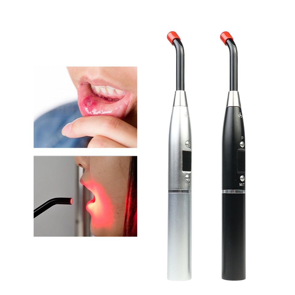 Dispositivos de cuidado bucal terapia de luz roja para el tratamiento de las aftas para el herpes labial nariz orejas