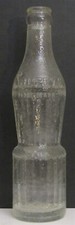 Squeeze (Mae West Design) Raised Letter Soda Bottle 7oz. 1932 Wichita Coca-Cola