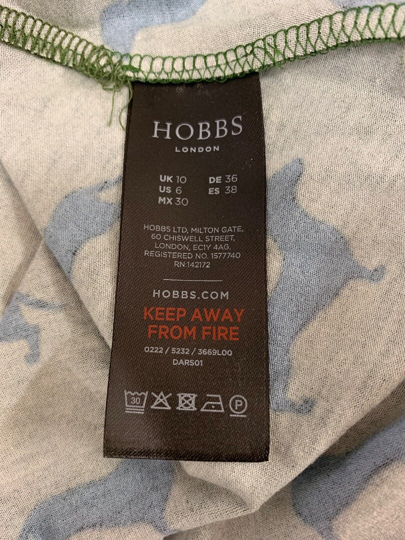 BNWT HOBBS Women's Green Dress Size 10 CG L47 eBay