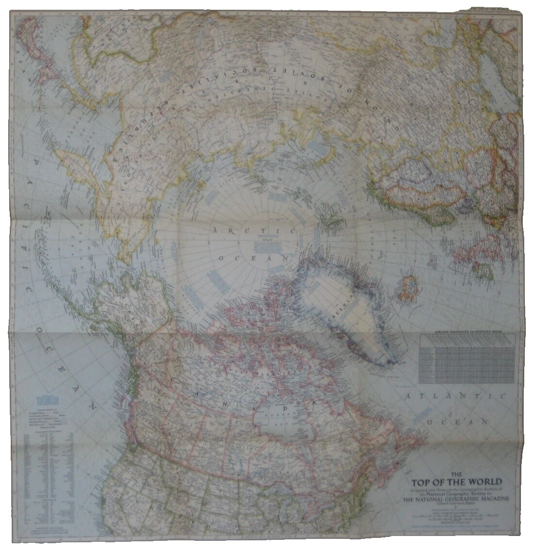 Antique Original Antique World Maps & Atlases 1940-1949 Date Range