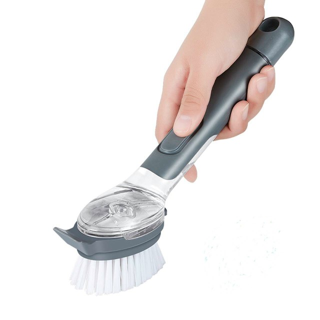 Dawn Soft Top Scrubber Soap Dispensing Brush Dishwashing Refillable
