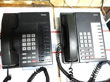 Toshiba DKT-2010-H DKT2010-H Telephones + Handsets Original (Lot of 2)