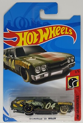 70 Chevelle SS Wagon	HW Daredevils 1/5	Long	Green