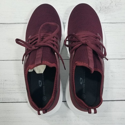 Cross Trekkers Mix Up Lightweight Athletic Shoes Men's Size 10 - Maroon - Picture 5 of 8