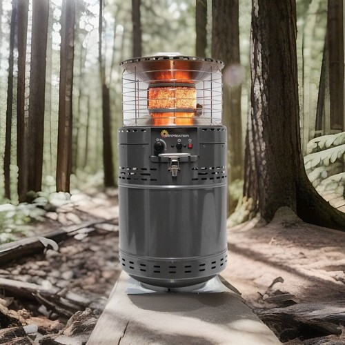 Mr. Heater 30,000 BTU Radiant Propane Low Profile Outdoor Patio Heater - 第 3/3 張圖片