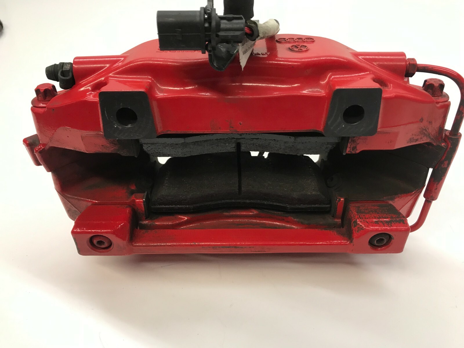 LAMBORGHINI HURACAN REAR LEFT DRIVER LH SIDE BRAKE CALIPER RED OEM 4T0615405J