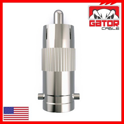BNC Female Plug to RCA Male Coax Connector Adapter Converter for CCTV Camera 10X - Picture 13 of 13