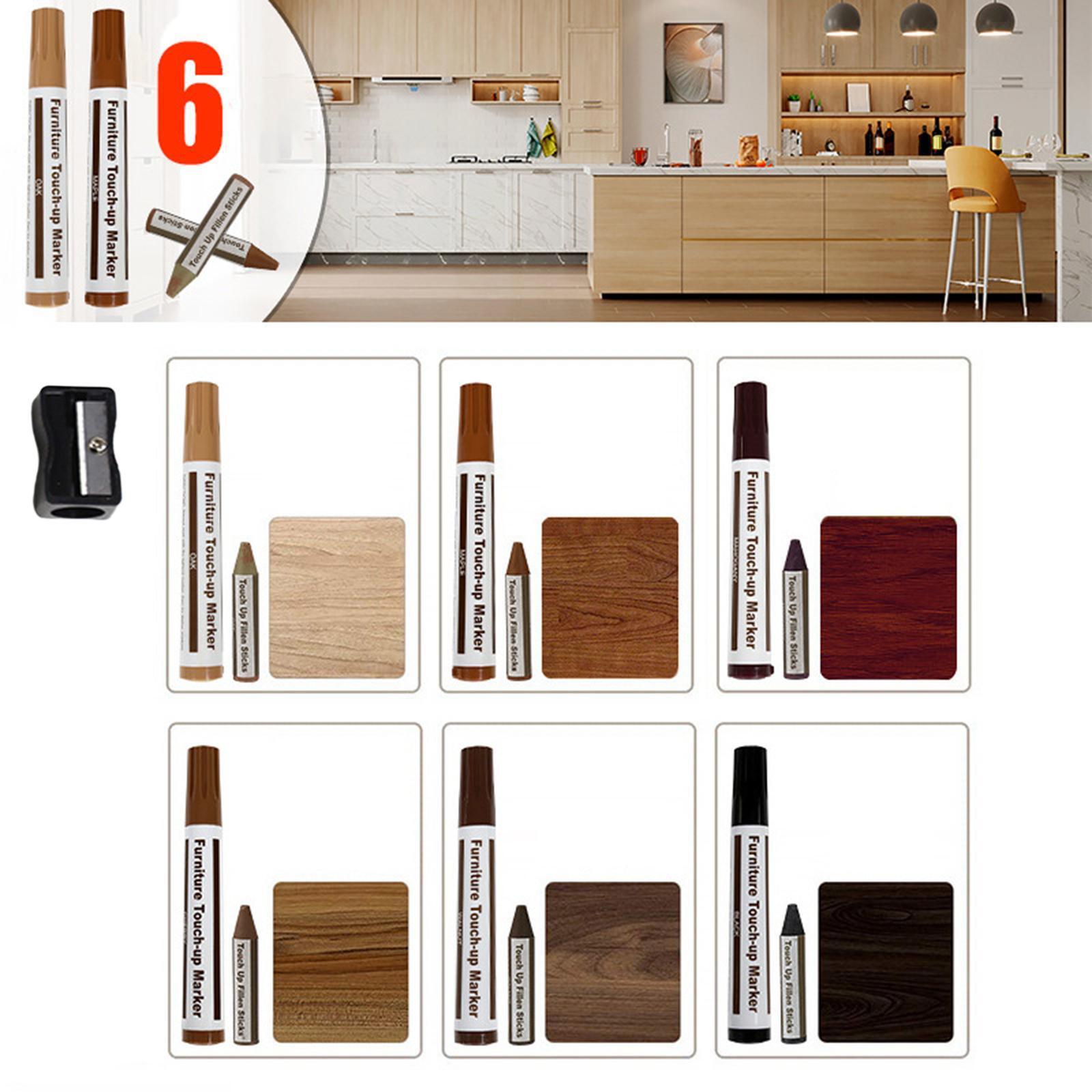Furniture Repair Markers Kitchen Stains Wall Floor Touch up Pen Wood