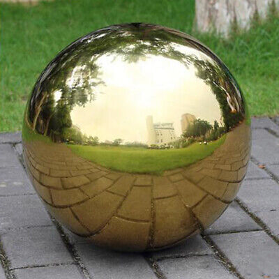 Mirror Garden Spheres Stainless Steel Hollow Ball Outdoor Decor Round Ornament