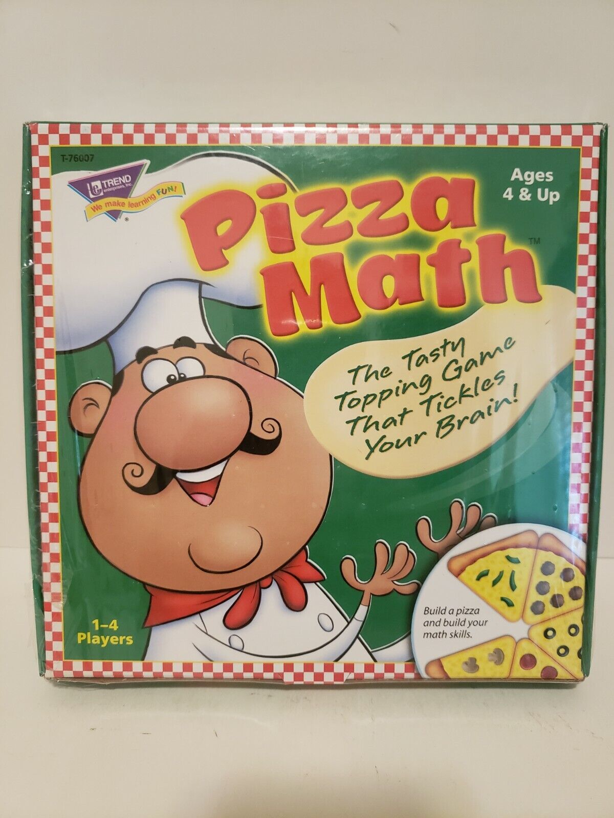 PIZZA MATH The Tasty Topping Game That Tickles Your Brain! 2007
