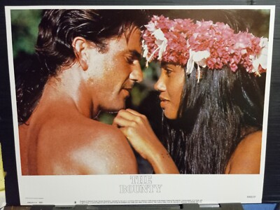 Lobby Card 1984 THE BOUNTY Mel Gibson lovely Tevaite Vernette best CU