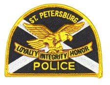 ST PETERSBURG FLORIDA FL Sheriff Police Patch FLYING EAGLE