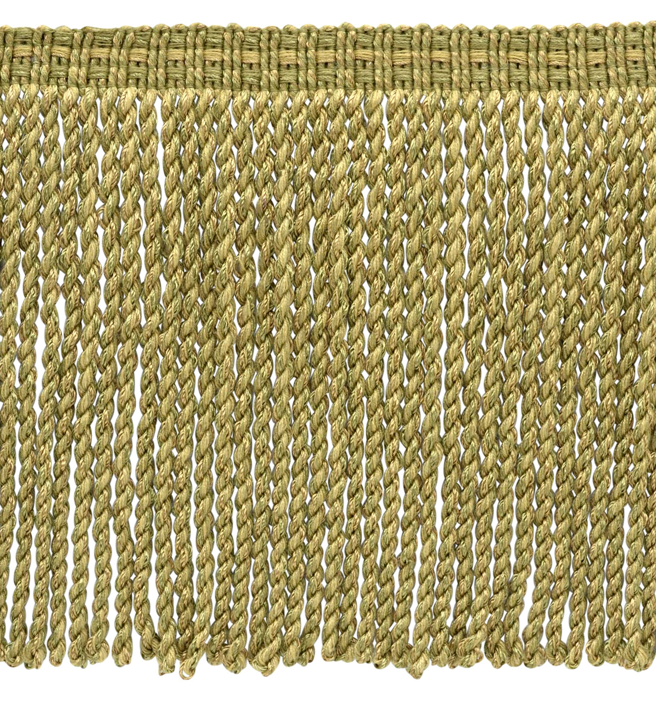 5 Yard Value Pack/Artichoke Green, Medium Gold/6"" Bullion Fringe/Olive Grove