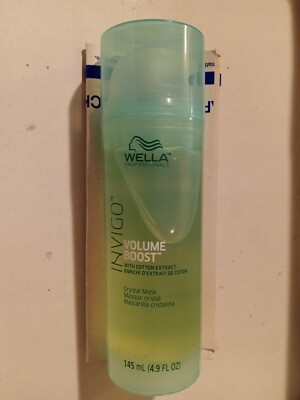 Wella Invigo Volume Boost Crystal MASK 4.9 oz New