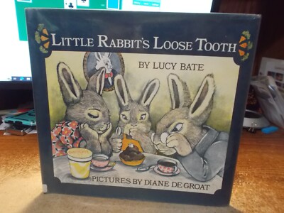 Little Rabbit's Loose Tooth - Lucy Bate - 1975 - HC/DJ