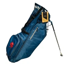 Callaway Golf Fairway C Stand Bag Double Navy, 4-Way top, NWT