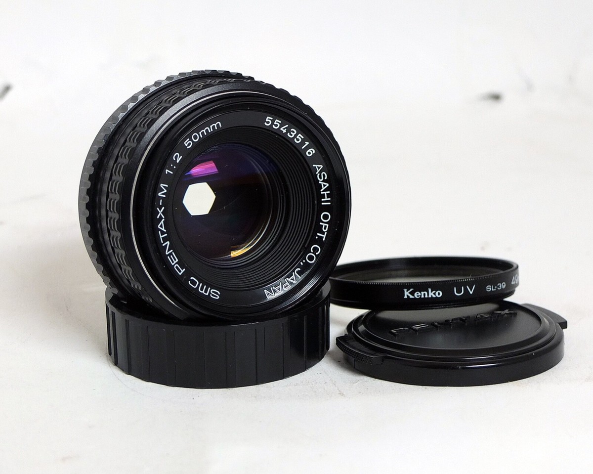 Asahi Pentax M 50mm 1:2 SMC Pentax K Mount MF Prime Standard Asahi Pentax M 50mm 1:2 SMC Pentax K Mount MF Prime Standard