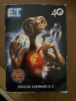Deluxe Ultimate E.T. NECA Figure (New in Box/Sealed) Light-Up Chest