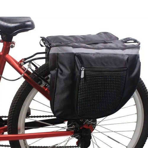 25L Cycling Rear Rack Seat Trunk Saddle Bicycle Tail Storage Pouch Bike Bag - Picture 7 of 17