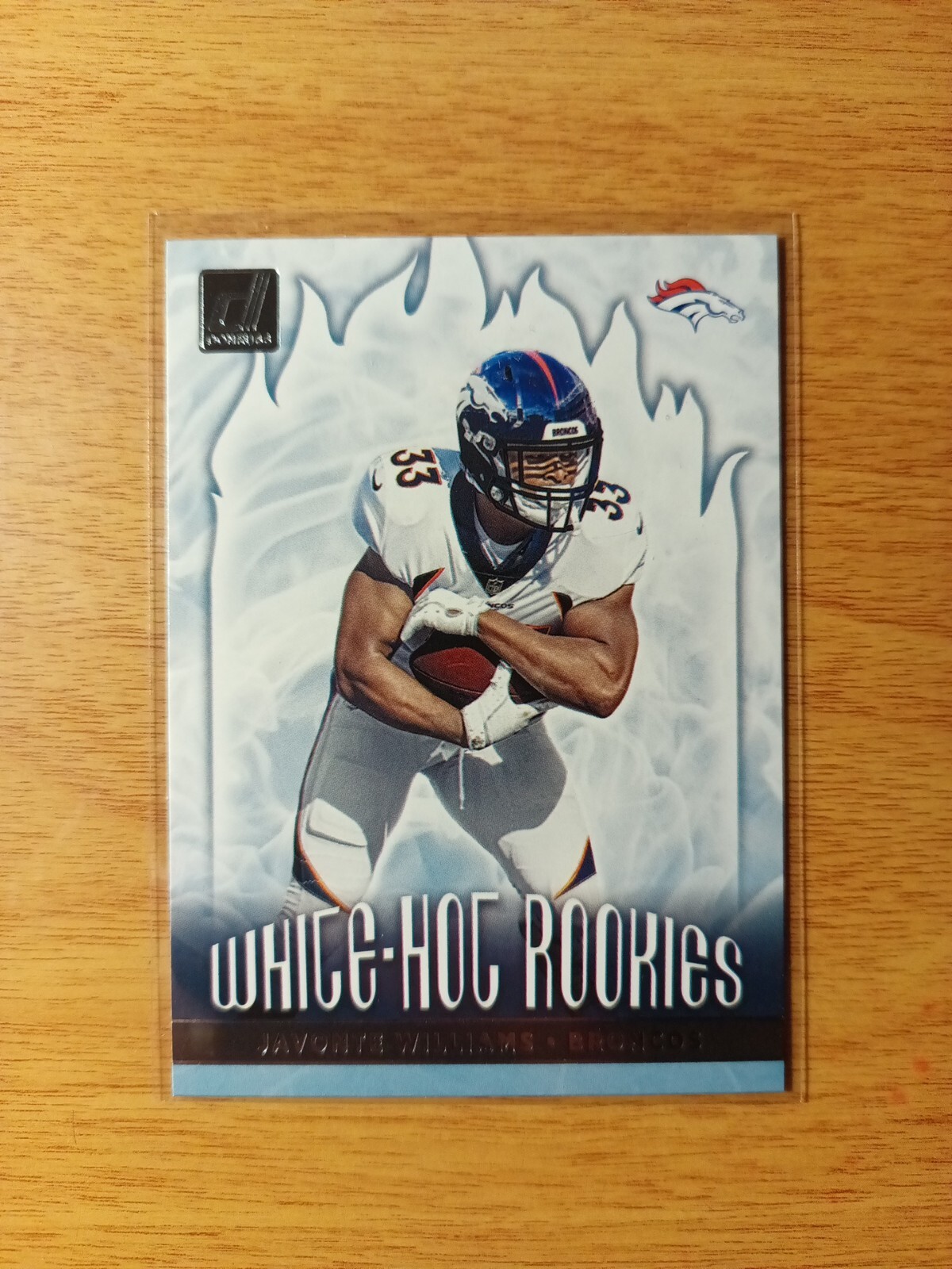 JAVONTE WILLIAMS 2021 PANINI DONRUSS "WHITE HOT ROOKIES" INSERT RC FOOTBALL CARD