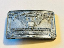 Belt Buckle - 1982 National Rifle Association  NRA 