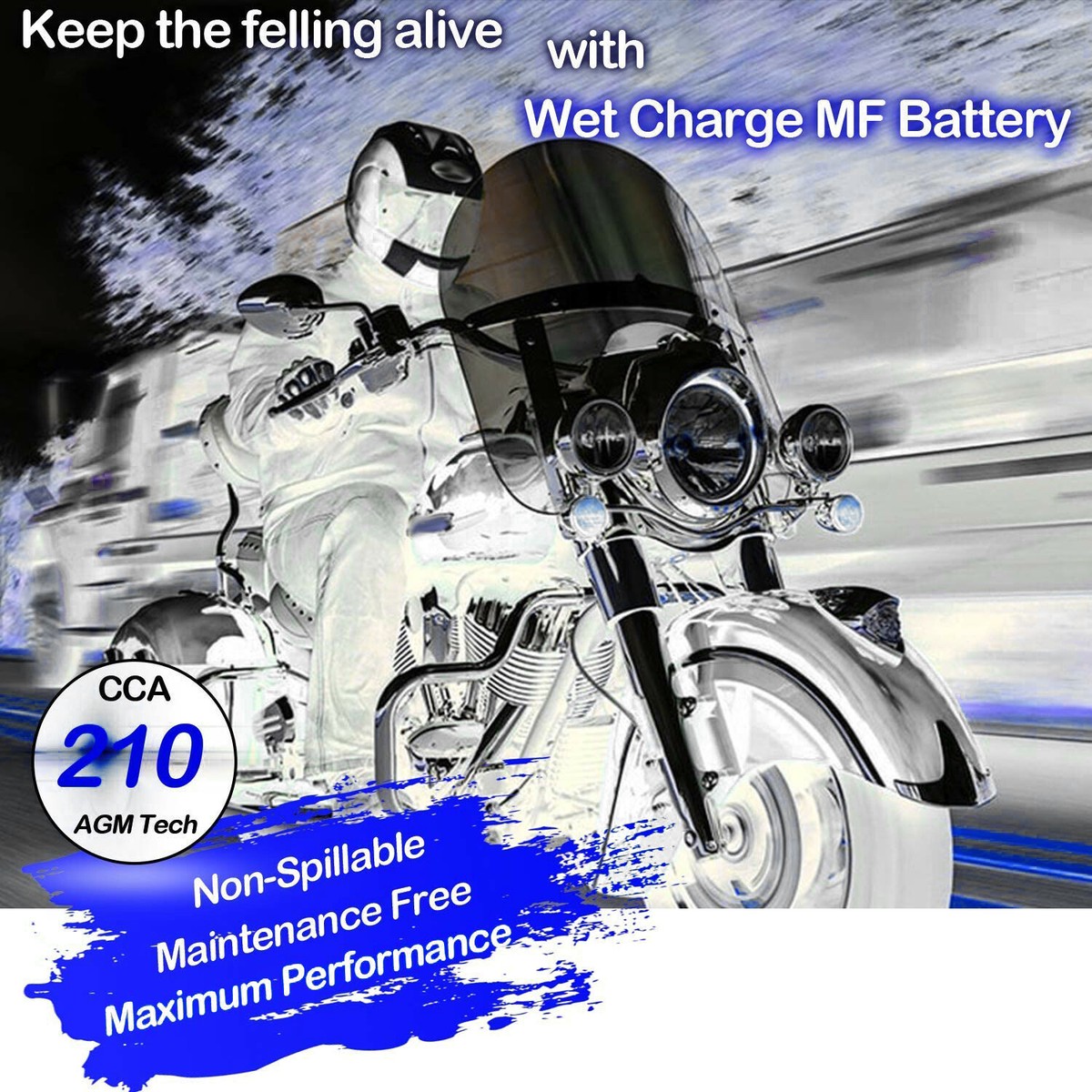 YTX12-BS Battery Sealed AGM for Kawasaki Ninja ZX-6/ZX6R ZX750-J